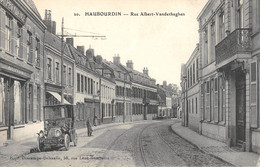 CPA 59 HAUBOURDIN RUE ALBERT VANDERHAGEN - Haubourdin