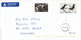 Norway Cover Sent To Denmark Lade Trondheim 13-11-2003 Topic Stamps - Brieven En Documenten