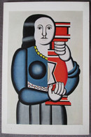 USA UNITED STATES NEW YORK FERNAND LEGER WOMAN GUGGENHEIM MUSEUM ANSICHTSKARTE CARTOLINA POSTCARD PC CP AK CARTE POSTALE - Lake George