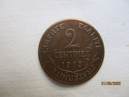 France 2 Centimes 1913 - 2 Centimes