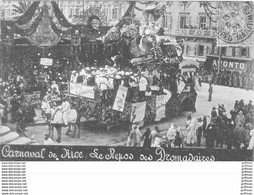 CARNAVAL DE NICE LE REPOS DES DROMADAIRES 1907 - Carnaval
