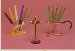 Collection Hermann Götting, Photo Bernhard Schaub, Cologne - Brochettes Et Couteaux 1955 - Carte Postale Grand Format - Autres & Non Classés