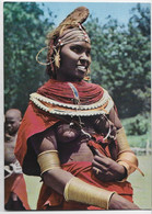 KENYA CARD  RENDILLE GIRL NUS NUDE - Kenya