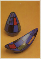 Collection Hermann Götting, Photo Bernhard Schaub, Cologne - Vase Et Coupe Céramique 1959 - Carte Postale Grand Format - Altri & Non Classificati