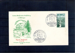 Sarre. Enveloppe Fdc. Journée Du Timbre. 6/05/1956 - FDC