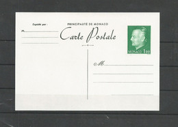 MONACO ENTIER POSTAL N° 34 NEUF SUPERBE. - Postal Stationery