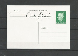 MONACO ENTIER POSTAL N° 34 NEUF SUPERBE. - Entiers Postaux