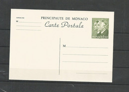 MONACO ENTIER POSTAL N° 37 NEUF SUPERBE. - Postal Stationery