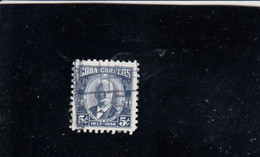 CUBA  1954-6 - Yvert   405° - Serie Corrente -.- - Used Stamps
