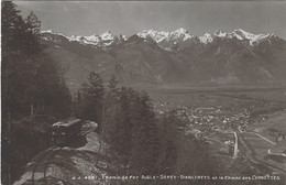 Chemin De Fer Aigle Sépey Diablerets Et La Chaîne Des Cornettes - Aigle