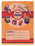 Protège-cahiers Pile Wonder Et Le Boitier "pieto" - Format : 24x17.5 Cm - Batterijen