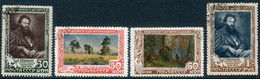 SOVIET UNION 1948 Shishkin Death Anniversary Used.  Michel  1220-23 - Gebraucht