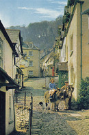 Postcard Clovelly Up A Long Devon [ Dixon ] My Ref B25560 - Clovelly