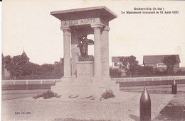 Cpa-76- Goderville - Monument Aux Morts 14 / 18 -edi Liot - Goderville