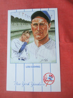 NY Yankees. Lou Gehrig   Ref 5742 - Honkbal