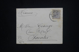 ESPAGNE - Enveloppe De Vitoria  Pour La France En 1885  - L 130617 - Briefe U. Dokumente