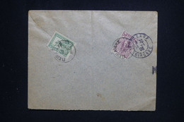 GRECE - Enveloppe Commerciale De Pirée Pour La France En 1905, Affranchissement Au Verso - L 130620 - Briefe U. Dokumente