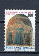 VATICAN: PIERO DELLA FRANCESCA -  N° Yvert 926 Obli. - Used Stamps