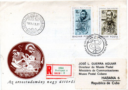 Carta  Con Matasellos Commemorativo De 1987 - Cartas & Documentos