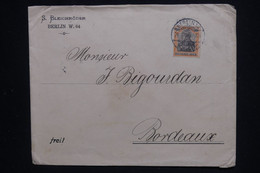 ALLEMAGNE - Enveloppe Commerciale De Berlin Pour La France En 1909 - L 130641 - Cartas