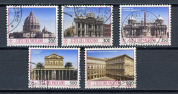 VATICAN: TRESORS ANTIQUES -  N° Yvert 942/946 Obli - Used Stamps