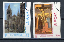 VATICAN: EUROPA -  N° Yvert 959+960 Obli - Used Stamps