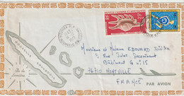 Nouvelle Calédonie Lettre Avion 1973 Pour La France - Storia Postale