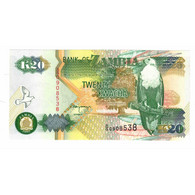 Billet, Zambie, 20 Kwacha, Undated (1992), KM:36b, NEUF - Zambie