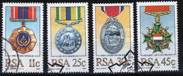 South Africa 1984 Set Of Stamps To Celebrate Military Decorations In Fine Used - Oblitérés