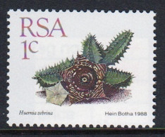 South Africa 1988 Single Stamp From The Definitive Set Of Succulents In Unmounted Mint - Oblitérés