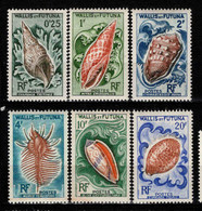 Wallis Et Futuna  - 1962 - Coquillages  - N° 162 à 167    - Neuf ** - MNH - Nuevos