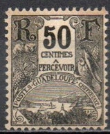 GUADELOUPE 1904 * - Postage Due