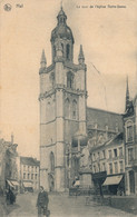 HAL   LA TOUR DE L'EGLISE NOTRE DAME             2 SCANS - Halle