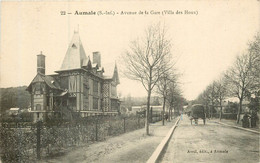 Delcampe - AUMALE Villa Des Houx Avenue De La Gare - Aumale