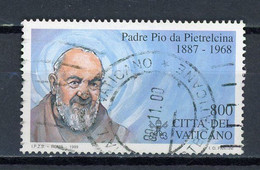 VATICAN: PIO DA PIETRELCINA -  N° Yvert 1137 Obli. - Used Stamps