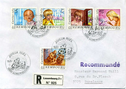 Z8-14 Luxembourg  Recommandé N° 1062 à 1066 En Parfait état . A Saisir !!! - Lettres & Documents