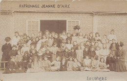 27-LOUVIERS- CARTE-PHOTO- PATRONAGE JEANNE D'ARC - Louviers