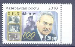 2010. Azerbaijan, A.H. Alakbarov, Actor, 1v, Mint/** - Azerbaïjan