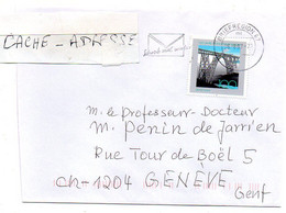 Allemagne --1997--Lettre De Kirchheimbolanden Pour Geneve (Suisse) ..timbre (Pont,viaduc )  Seul Sur Lettre....à Saisir - Cartas & Documentos