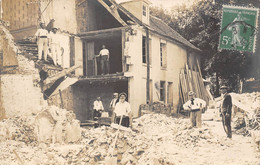 51-FIRMES-CARTE-PHOTO-DEMOLITION D'UNE MAISON - Fismes