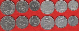 French Polynesia Set Of 6 Coins: 1 - 50 Francs 1967-2018 - French Polynesia