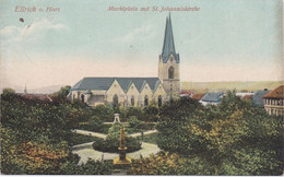 Ellrich A. Harz - Thüringen - Marktplatz Mit St Johanniskirche - Nordhausen