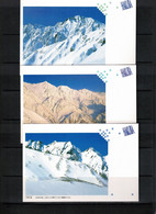 Japan 1998 Olympic Games Nagano - Hakuba Interesting 5 Postcards - Winter 1998: Nagano