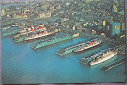 NEW YORK CITY USA UNITED STATES HARBOUR PIER PORT GIANT XL CARTE POSTALE ANSICHTSKARTE CARTOLINA POSTCARD PC PC AK - Long Island