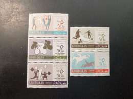 1965 Série Des Sports Complète MNH - Khor Fakkan