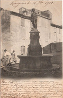 MOUGINS (06) - PLACE DU COMMANDANT LAMY - FONTAINE - Mougins