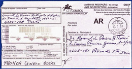 Portugal, 2004 -  Avis De Rèception / Aviso De Recepção -|- Postmark - Porto - Briefe U. Dokumente