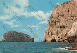 CARTOLINA  ALGHERO,SASSARI,SARDEGNA PITTORESCA,ISOLA LA FORADADA,LUNGOMARE,VACANZA,MARE,BELLA ITALIA,VIAGGIATA 1969 - Sassari