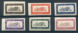 Grand Liban     122/127 **   Non Dentelés - Nuevos