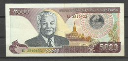 LAOS - BILLETE DE 5000 KIP - Laos